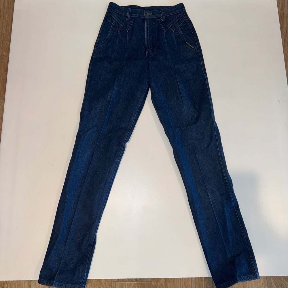 Vintage Rocky Mountain Clothing Co. Bareback Jeans Dark Wash 29/9 36 Inseam